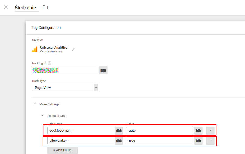 konfiguracja google tag manager 3