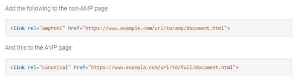 link kanoniczny w amp