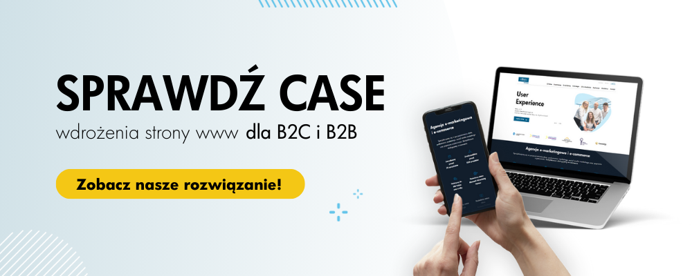 strona b2b i b2c - case study - projektowanie ux